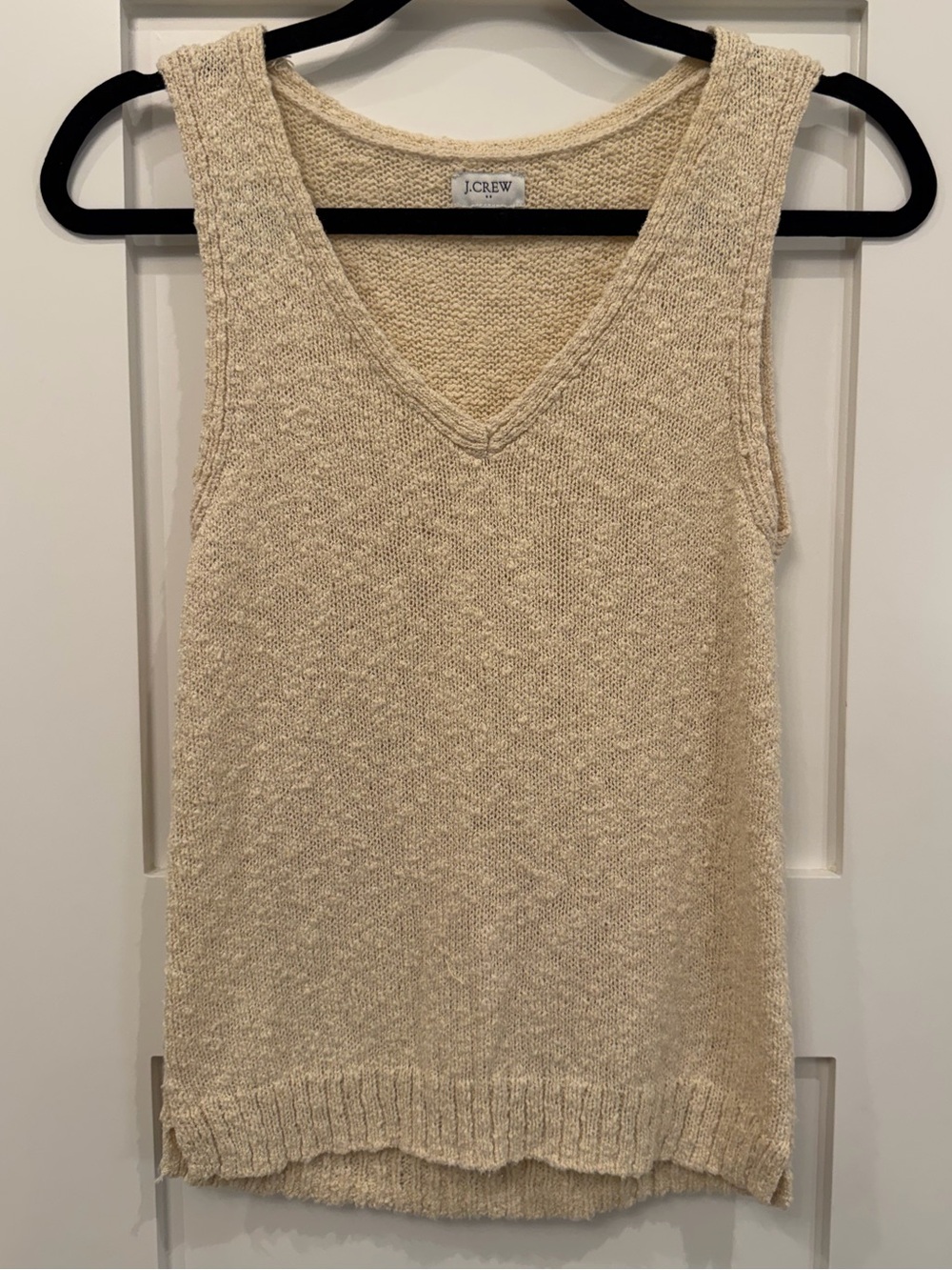J.Crew Top | V-Neck Beach Sweater Tank